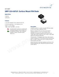 SMP1324-087LF Datasheet Cover