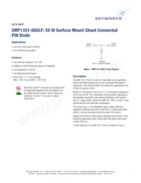SMP1331-085LF Datasheet Cover