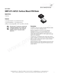 SMP1371-087LF Datasheet Cover