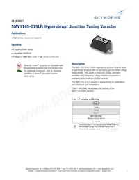 SMV1145-079LF Datenblatt Cover