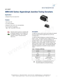 SMV1245-079LF Datasheet Copertura
