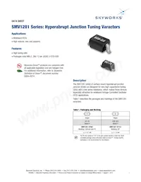 SMV1281-079LF Datasheet Cover