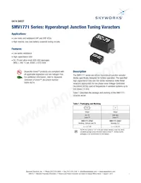 SMV1771-079LF數據表 封面