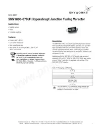 SMV1800-079LF Datasheet Cover