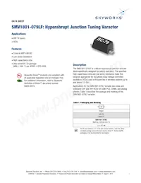 SMV1801-079LF Datenblatt Cover