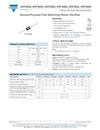 SRP300A-E3/54 Datasheet Copertura