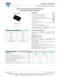 SS12P3LHM3/86A Datasheet Cover