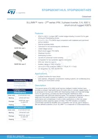 STGIPQ5C60T-HZS Datasheet Cover
