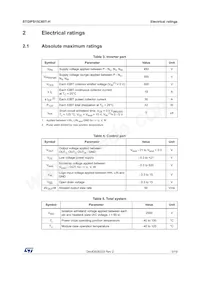 STGIPS15C60T-H Datasheet Page 5