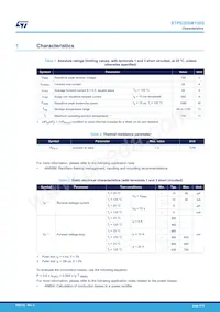 STPS20SM100SG-TR Datasheet Page 2