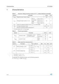 STTH3R04 Datasheet Page 2