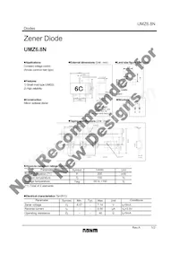UMZ6.8NT106 Datasheet Cover