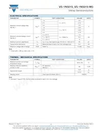 VS-1N5819TR Datasheet Page 2