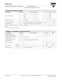 VS-20TT100 Datasheet Page 2