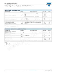 VS-30BQ100GTRPBF Datasheet Page 2
