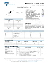 VS-MBR1100TR Datasheet Cover