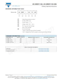 VS-MBR1100TR Datasheet Page 4