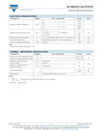 VS-MBRS130TRPBF Datasheet Page 2