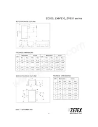 ZMV934TC Datasheet Page 5