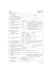 1N6392 Datasheet Page 2