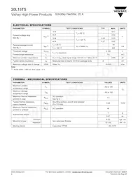 20L15TS Datasheet Page 2