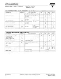 8ETX06S Datasheet Page 2