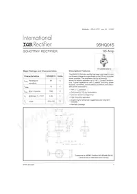 95HQ015 Datasheet Copertura