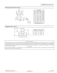 BAS70W-06-7 Datasheet Page 3