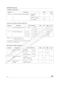 BYW29-200 Datasheet Page 2