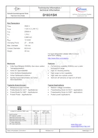 D1031SH45TXPSA1 Datasheet Cover