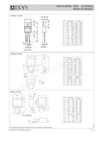 DGSK20-025AS-TUB Datasheet Page 3