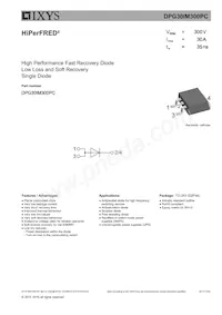 DPG30IM300PC-TRL Datasheet Cover