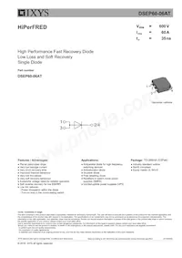 DSEP60-06AT-TUB Datenblatt Cover