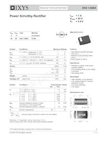 DSS1-60BA Datasheet Cover