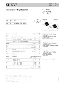 DSS16-01AS-TUB Datenblatt Cover