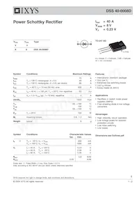 DSS40-0008D Datasheet Cover