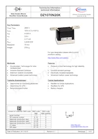 DZ1070N26KHPSA1 Datasheet Copertura