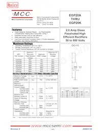 EGP20G-TP Datasheet Cover
