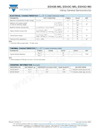 ESH3D-M3/57T Datasheet Page 2