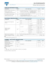 FCSP05H40TR Datasheet Page 2