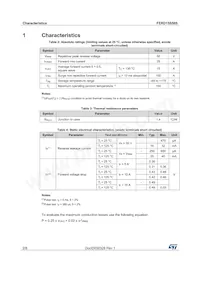 FERD15S50SB-TR Datasheet Page 2