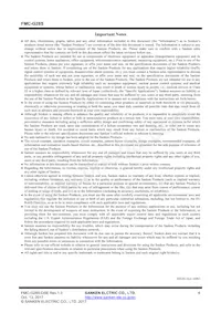 FMC-G28S Datasheet Page 6