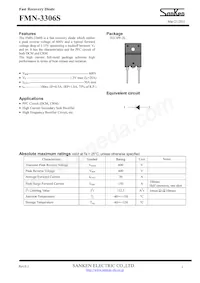 FMN-3306S Datenblatt Cover