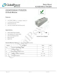 GSXD300A170S2D5 Datasheet Cover