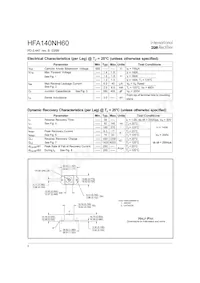HFA140NH60 Datasheet Page 2