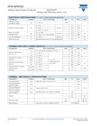 HFA16PB120 Datasheet Page 2