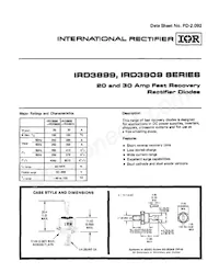 IRD3910R Datasheet Cover