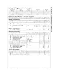ISL9R460S3ST Datasheet Page 2
