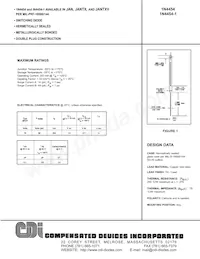 JAN1N4454-1 Datasheet Cover