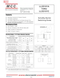 LLSD101C-TP Datasheet Copertura